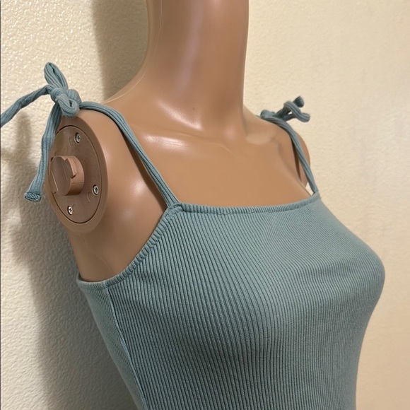 Wild fable- Elegant Blue Sleeveless Dress - Picture 3 of 8